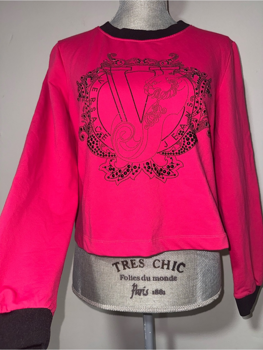 Authentic Versace Pink Sweatshirt